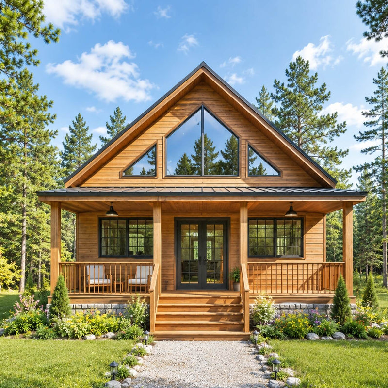 Modern Cabin House Plans