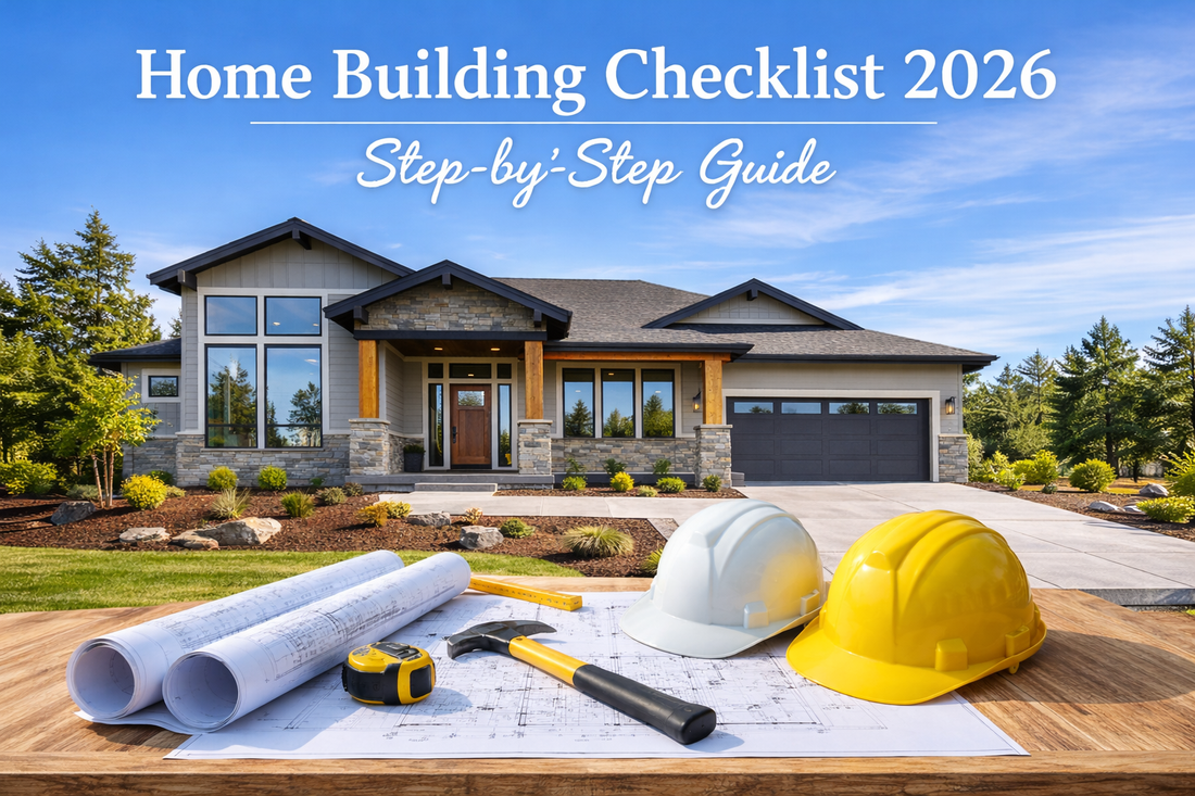 Home Building Checklist 2026: Complete Guide for New Construction