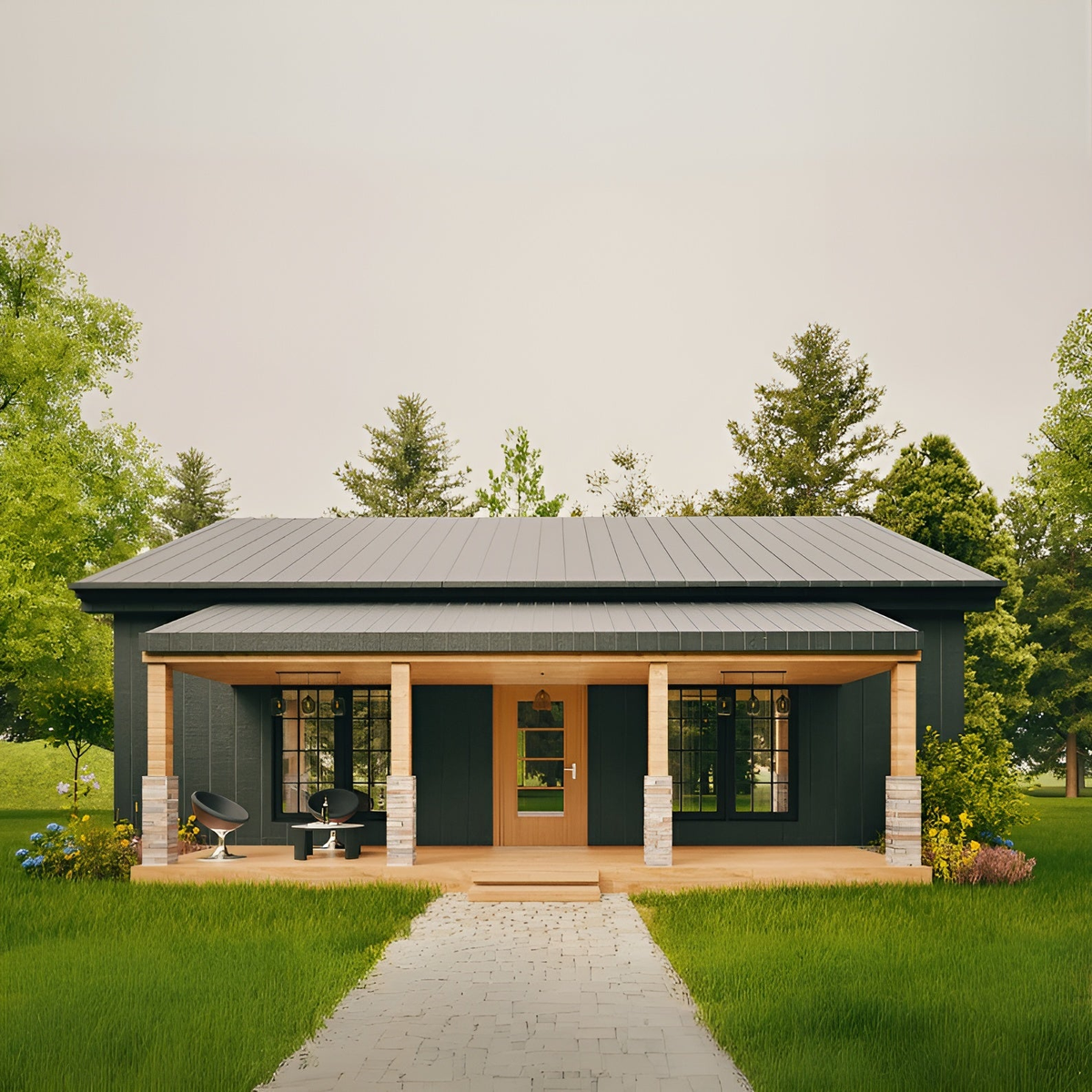 Small cottage house plan