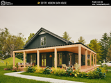 Modern Barndominium House Plan 25106
