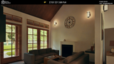 2 bedroom 2 bathroom cozy cabin house plan with porch