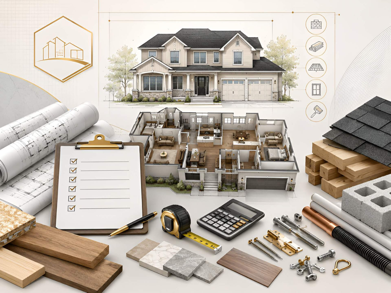 complete-material-list-home plan dye