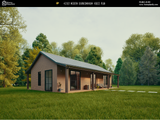2 bedroom 2 bathroom modern barndominium house plan