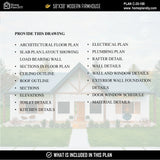3 bedroom 2 bathroom barndominium floor plan with open-concept layout and slab foundation