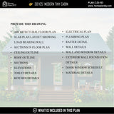Tiny house floor plan with 1 bedroom and 1 bathroom – 750 sq ft layout