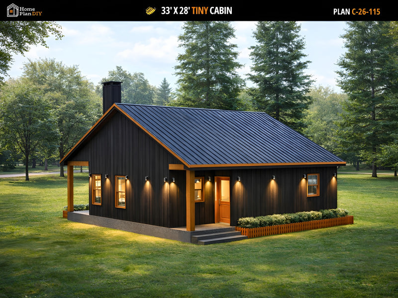 Modern Cabin House Plans | Rustic Retreat Designs – Home Plan DIY
