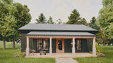 Tiny House Modern House 1000 SQFT Plan 25107