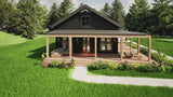 Modern Barndominium House Plan 25106