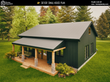 Tiny House Modern House 1000 SQFT Plan 25107