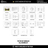 Tiny House Modern House 1000 SQFT Plan 25107